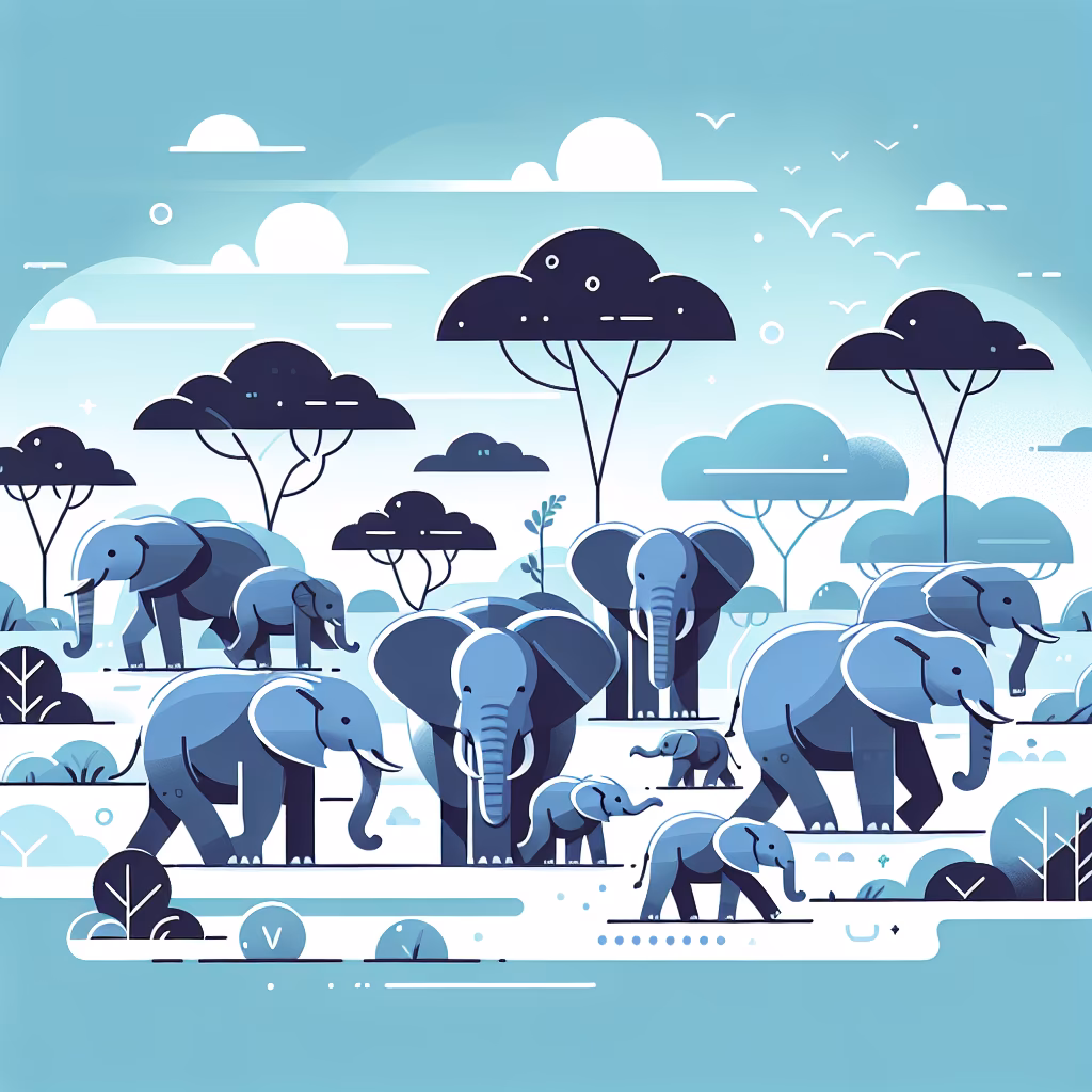 Crossword clue: Elephant groups