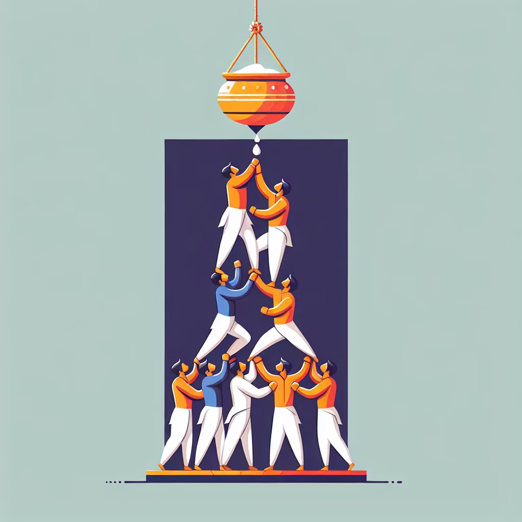 Crossword clue: Janmashtami target