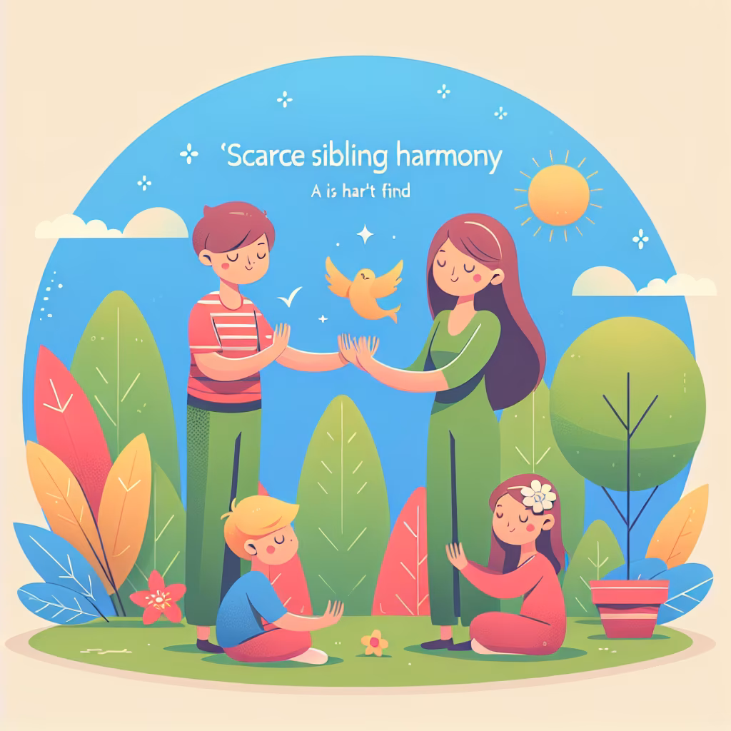 Crossword clue: Hard to find, like siblings who don't fight