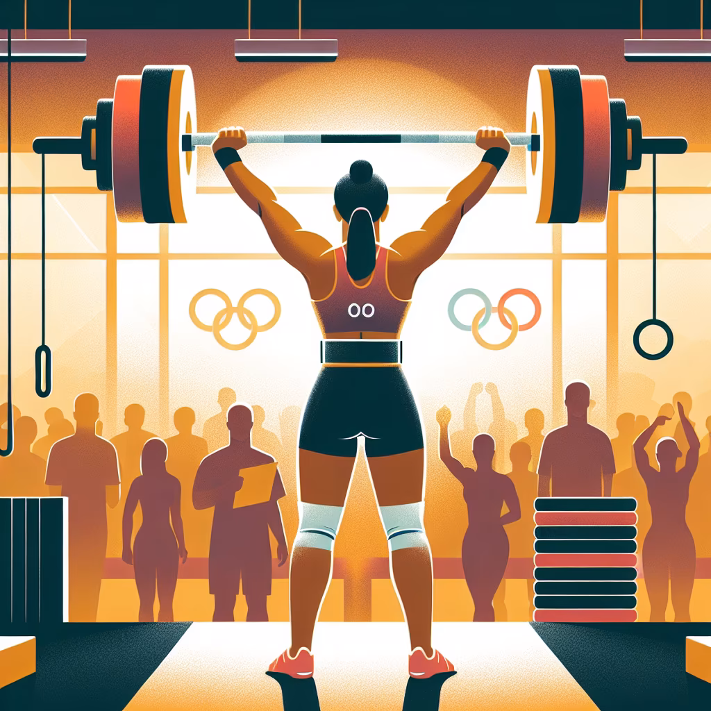 Crossword clue: Olympian weightlifter Malleswari