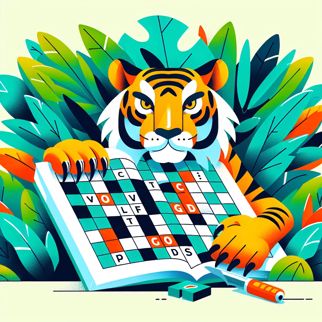 Crossword clue: "The Jungle Book" tiger ____ Khan