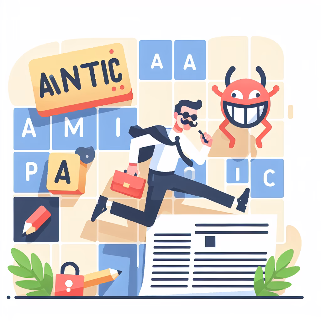 Crossword clue: Piece of mischief