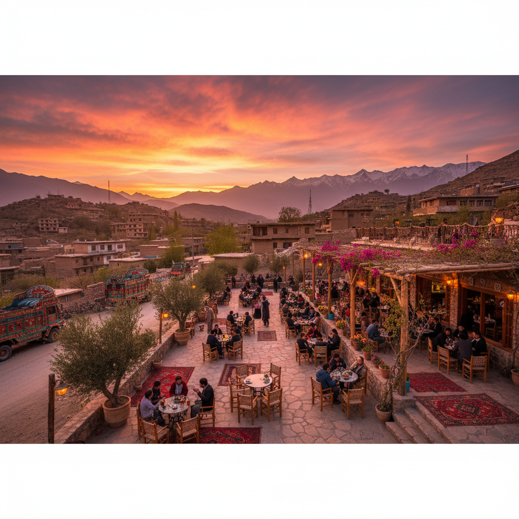 popular cafe in Kabul