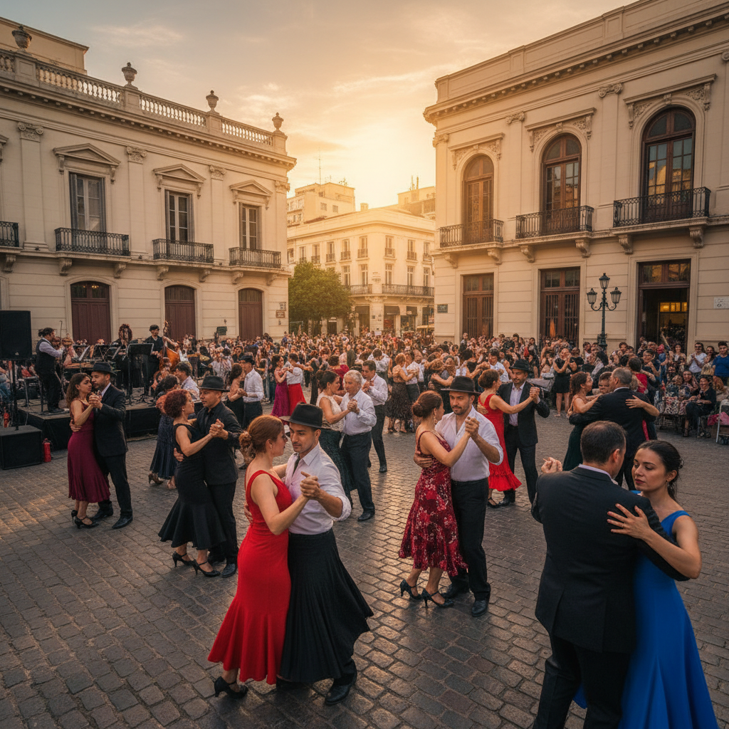 Argentina diverse people tango social gathering connection Buenos Aires