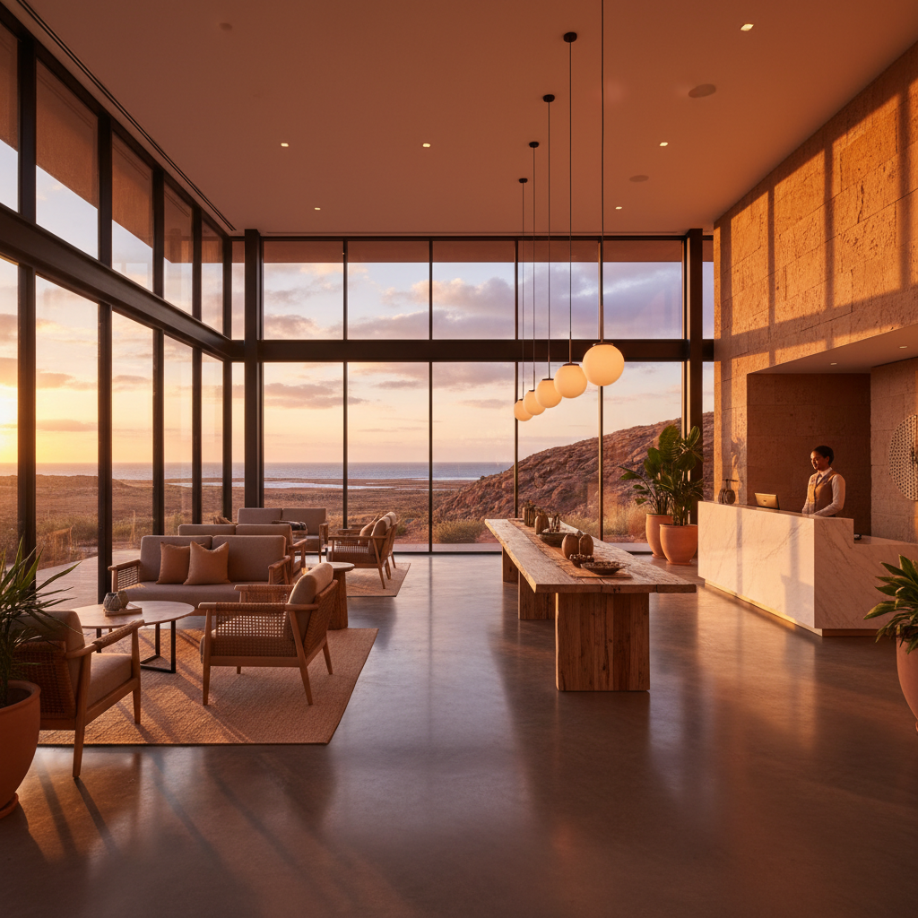 boutique hotel lobby Australia