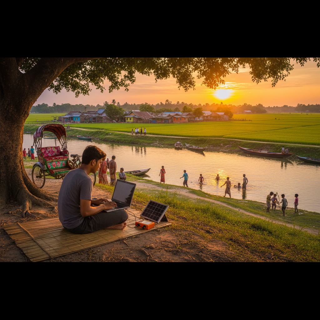 earning money online Bangladesh horizontal