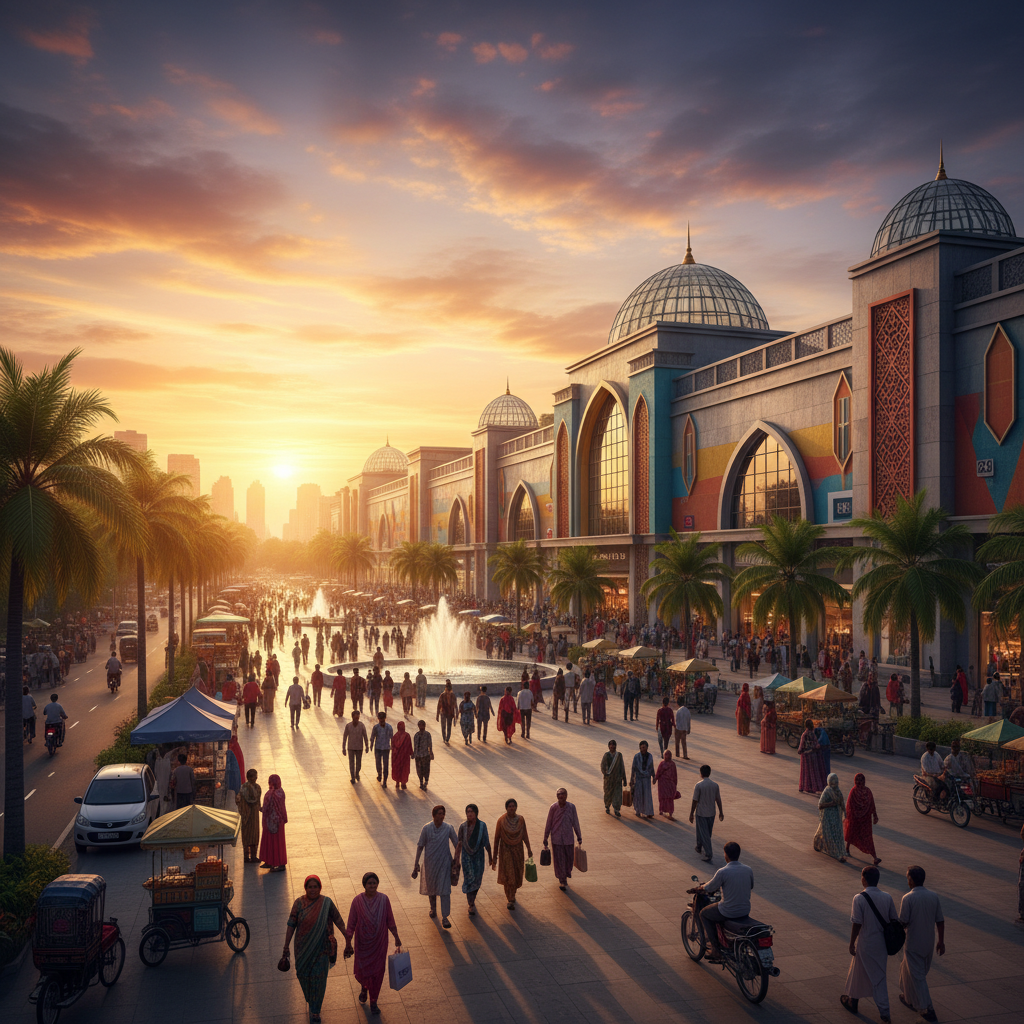 shopping mall Bangladesh horizontal