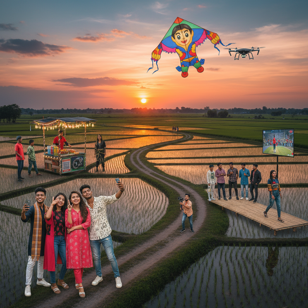 Bangladesh social media trends horizontal