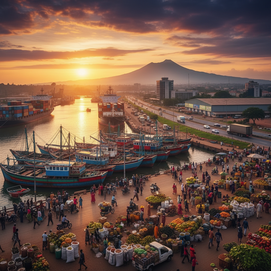 modern business meeting in Yaounde Cameroon horizontal