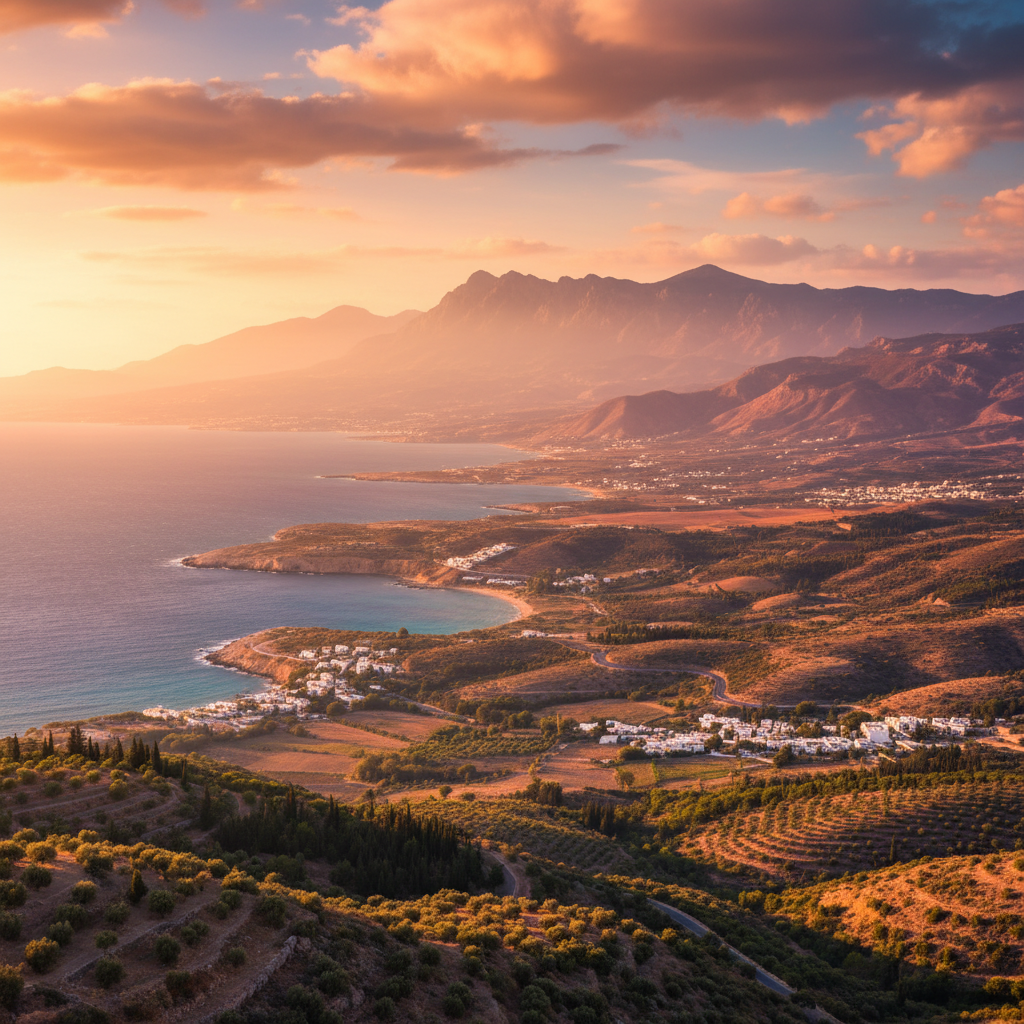 Cyprus overview landscape horizontal