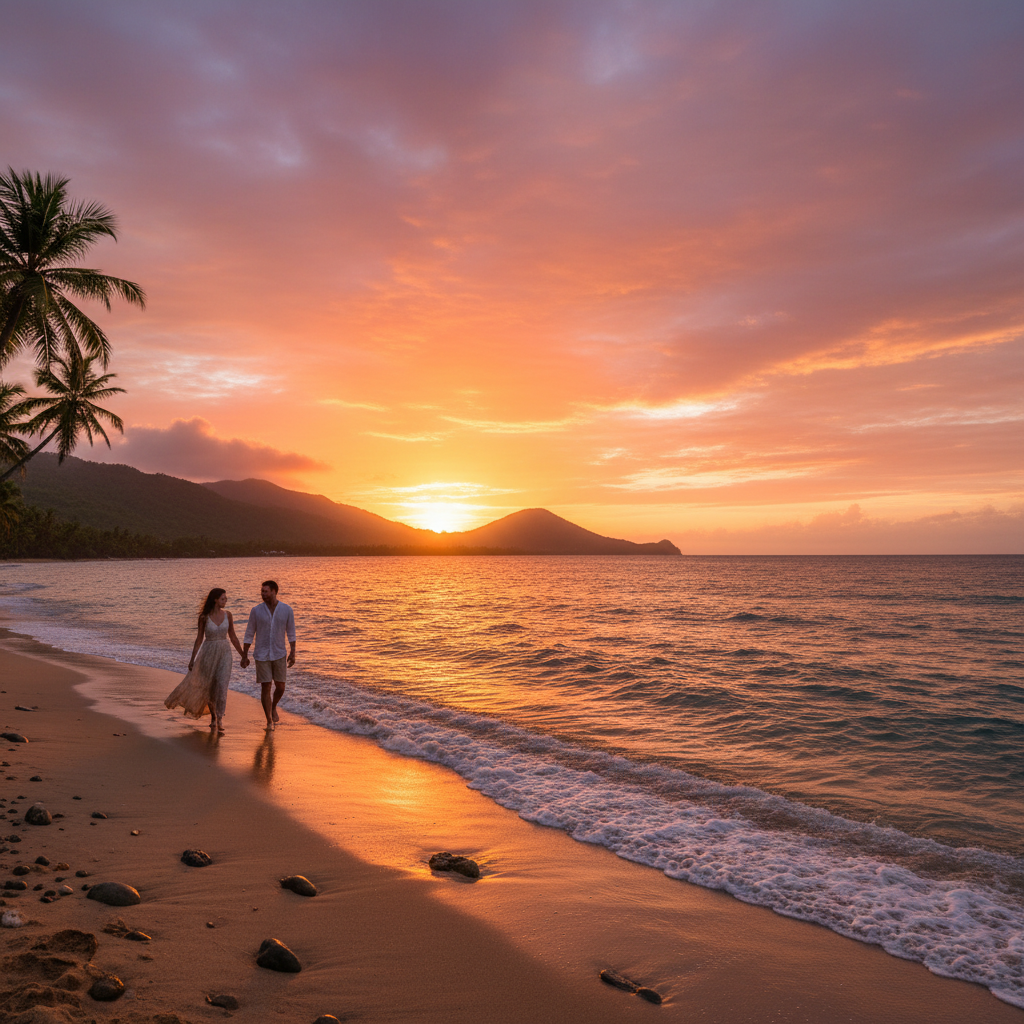 Boiling Lake Dominica volcanic steaming crater dramatic misty landscape