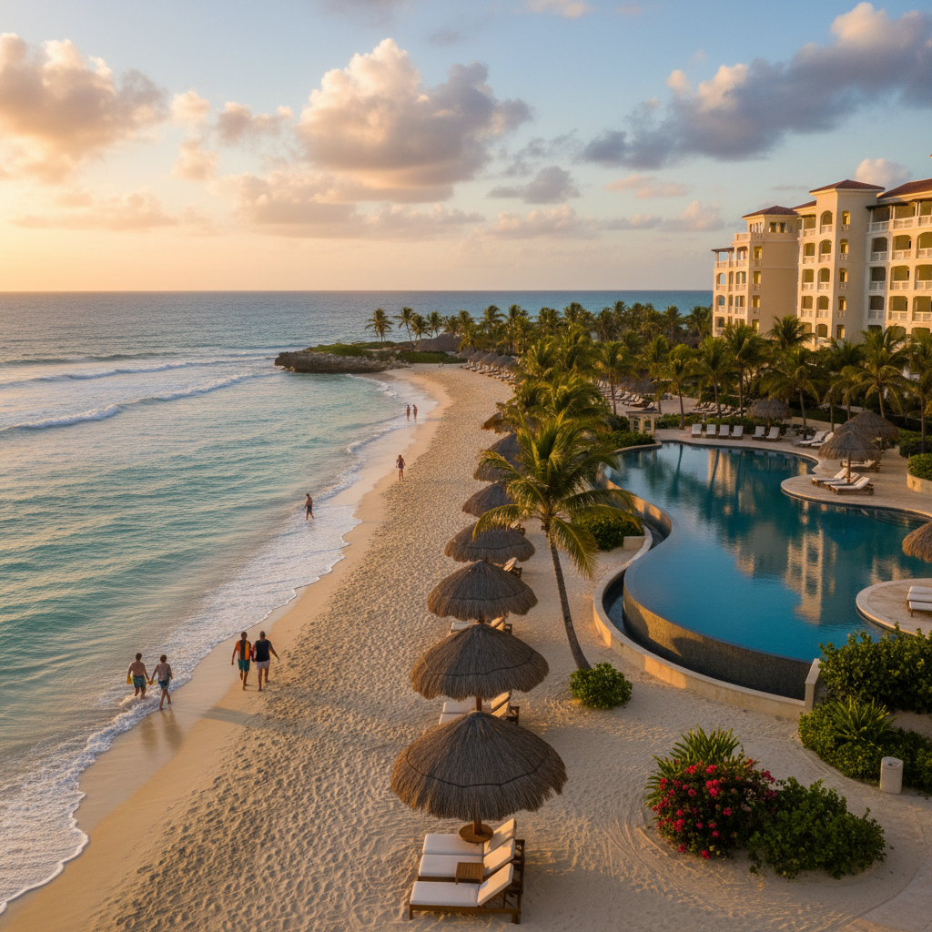 Dominican Republic hotels, luxury resorts, beachfront views, horizontal