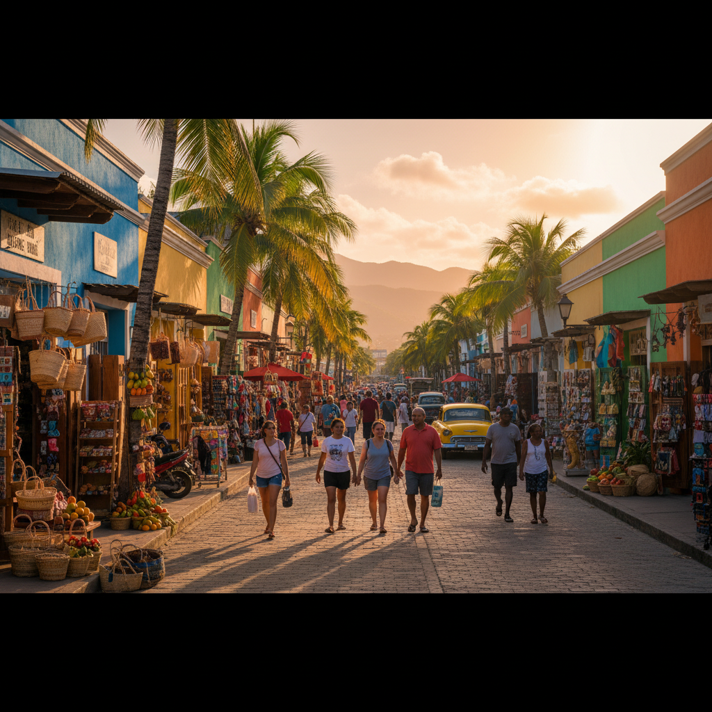 Dominican Republic shopping, local markets, artisan crafts, horizontal