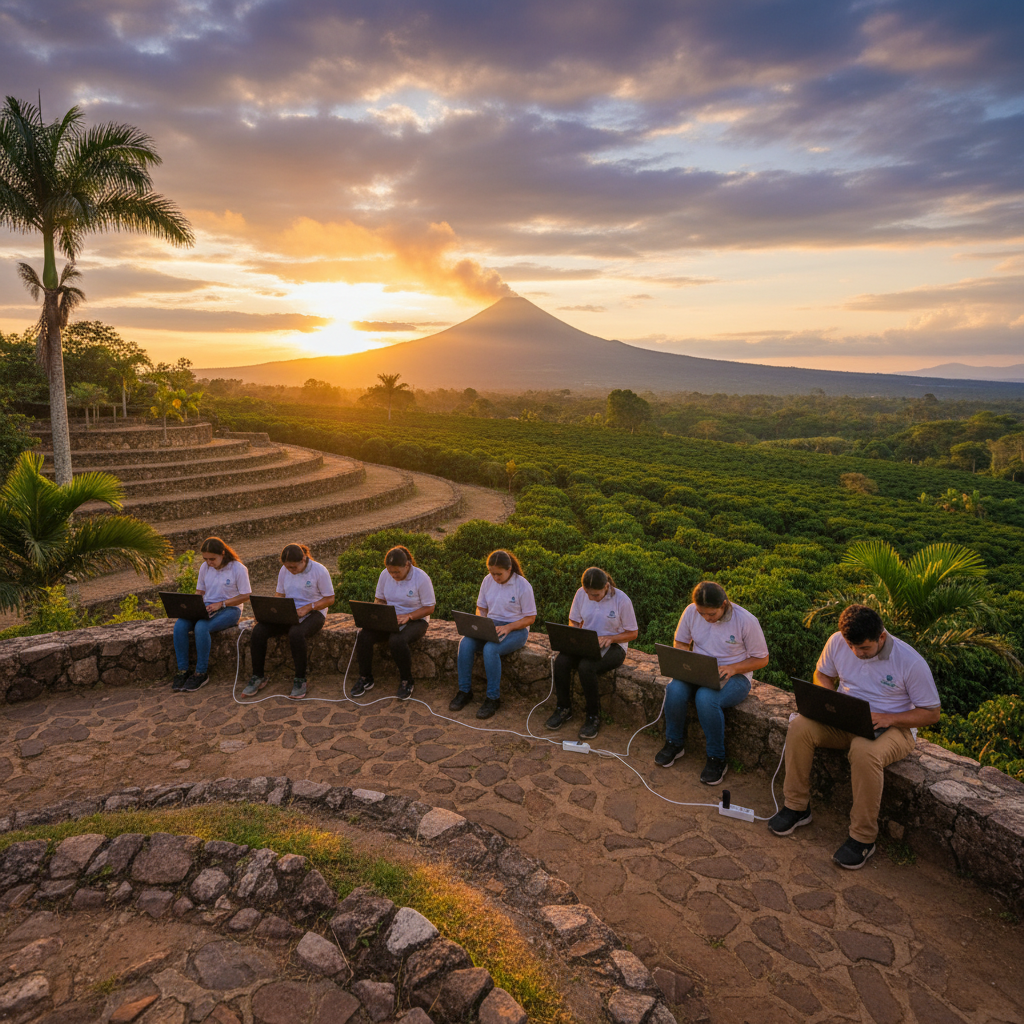 Latin American young professional smartphone digital economy