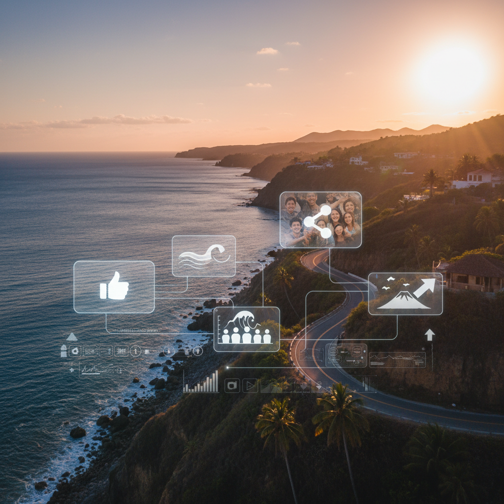 El Salvador pupusa street food market vibrant colors