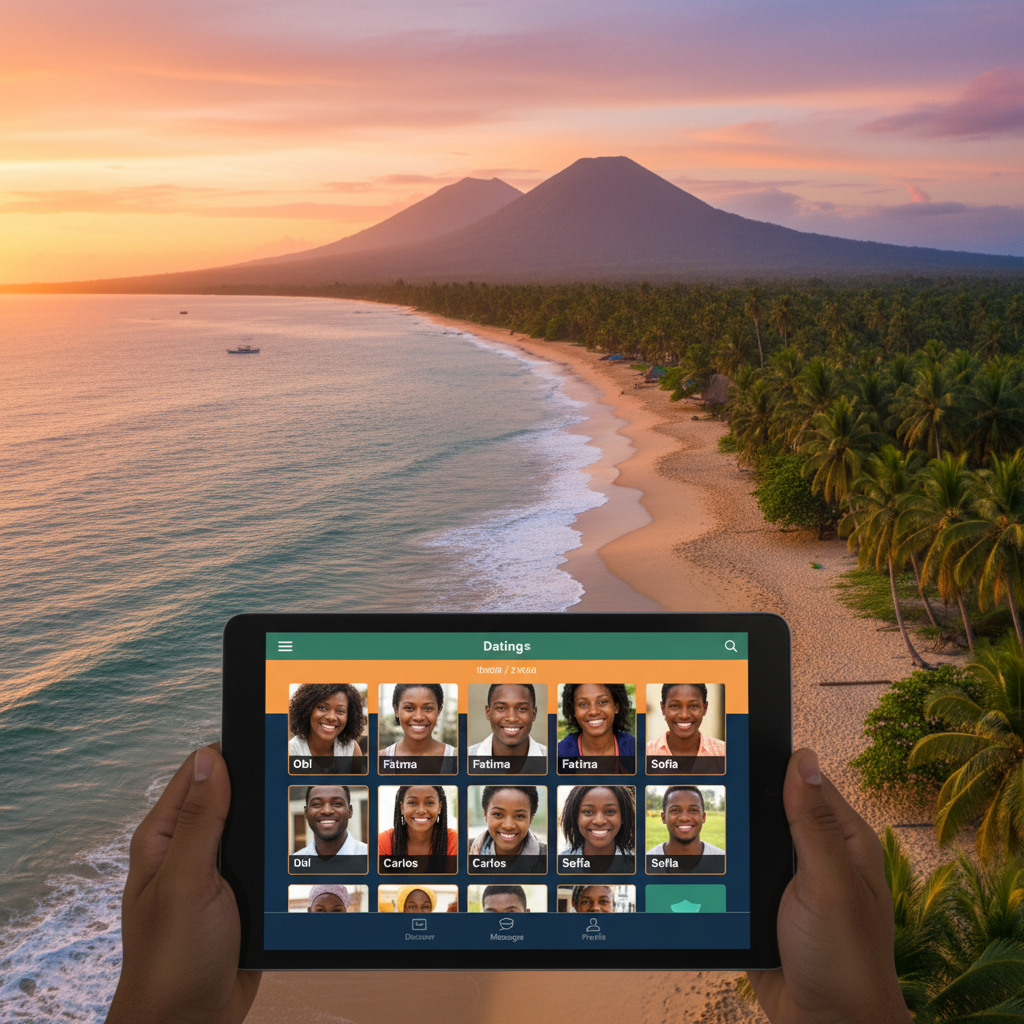 online dating app interface Equatorial Guinea horizontal