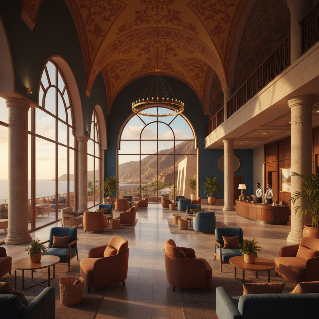 Intercontinental Hotel Asmara Eritrea luxury modern interior lobby elegant