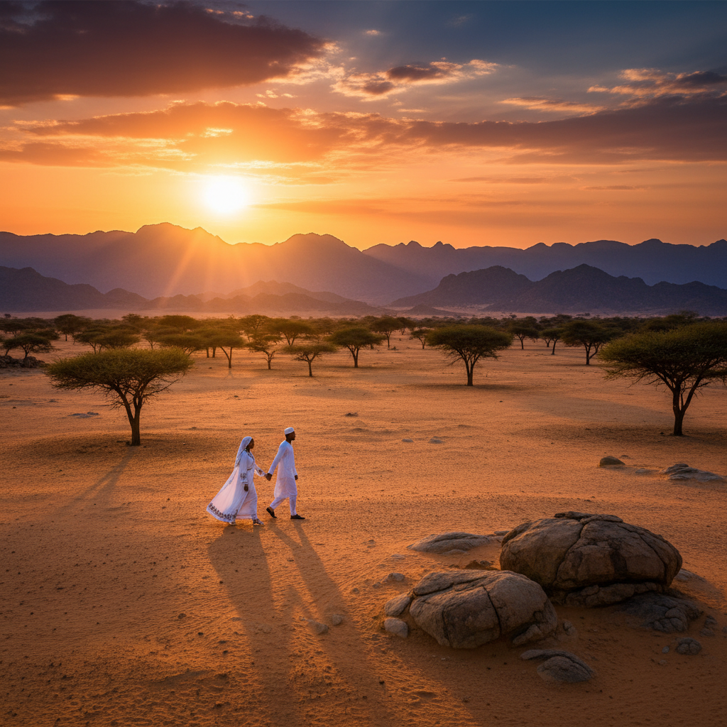 Dahlak Islands Eritrea Red Sea turquoise water coral reef aerial paradise