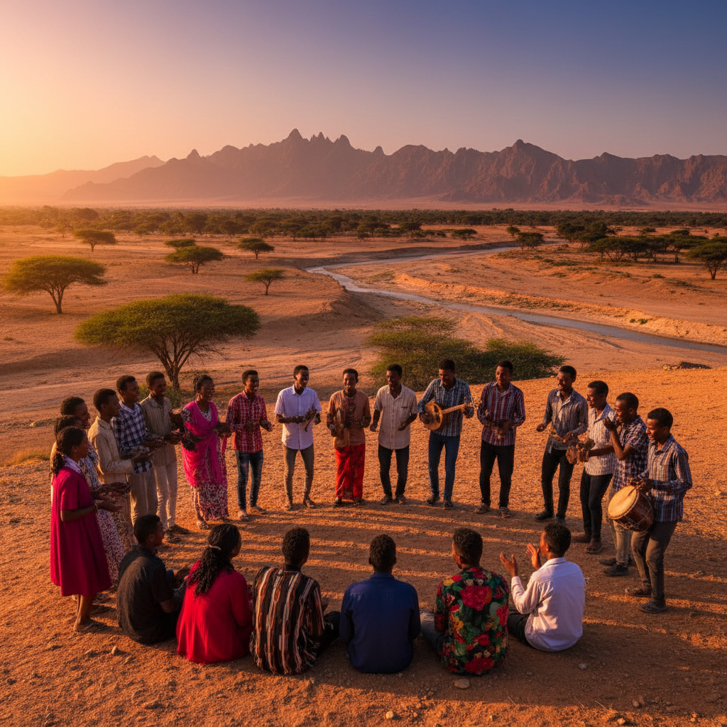 Eritrea youth social gathering horizontal
