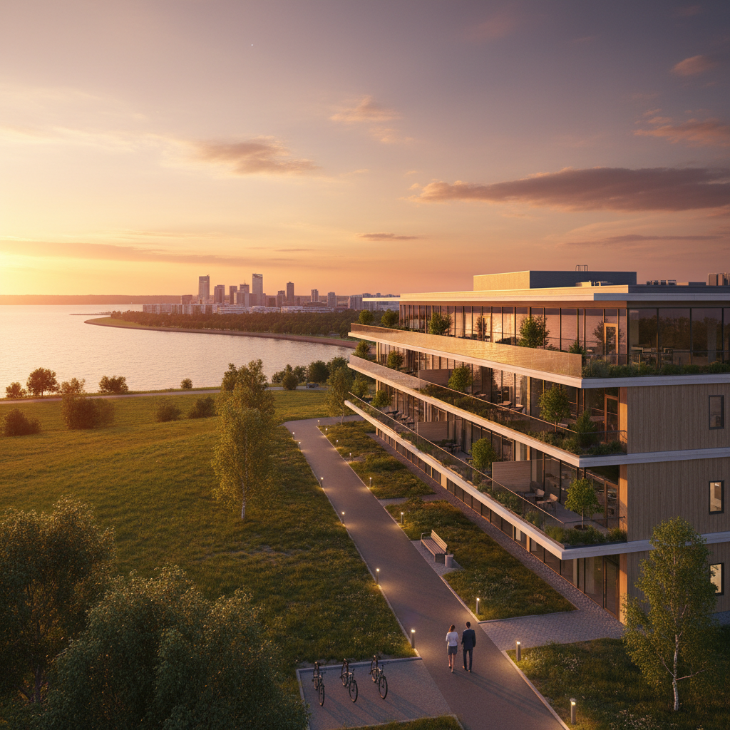 Modern Estonian business office horizontal