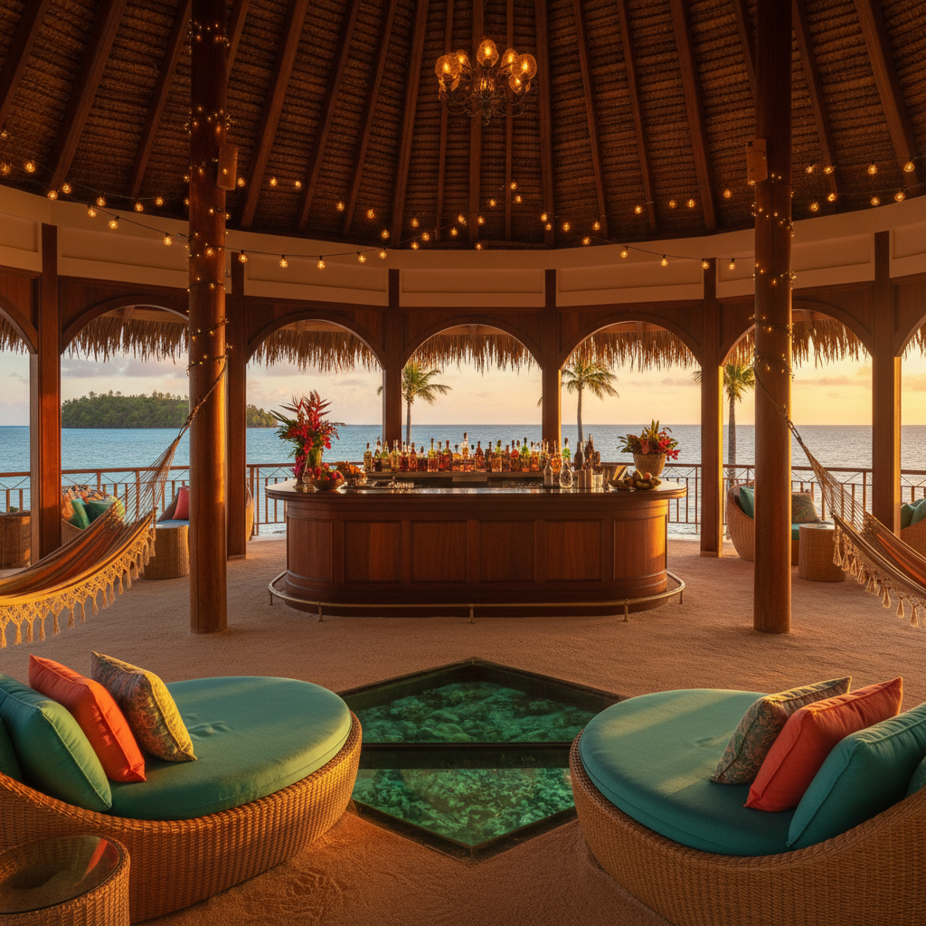 Suva Victoria Parade nightlife bar tropical cocktails