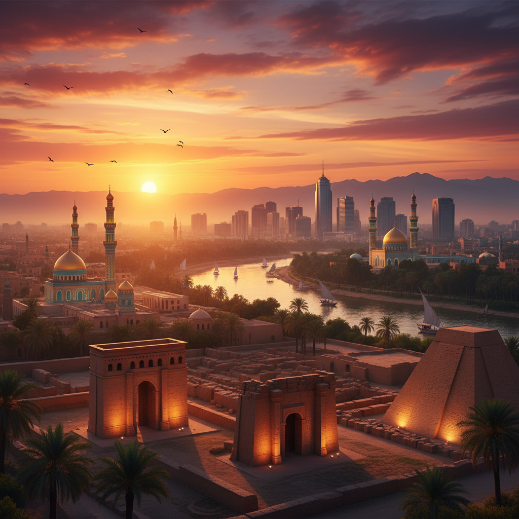 cities in Iraq horizontal