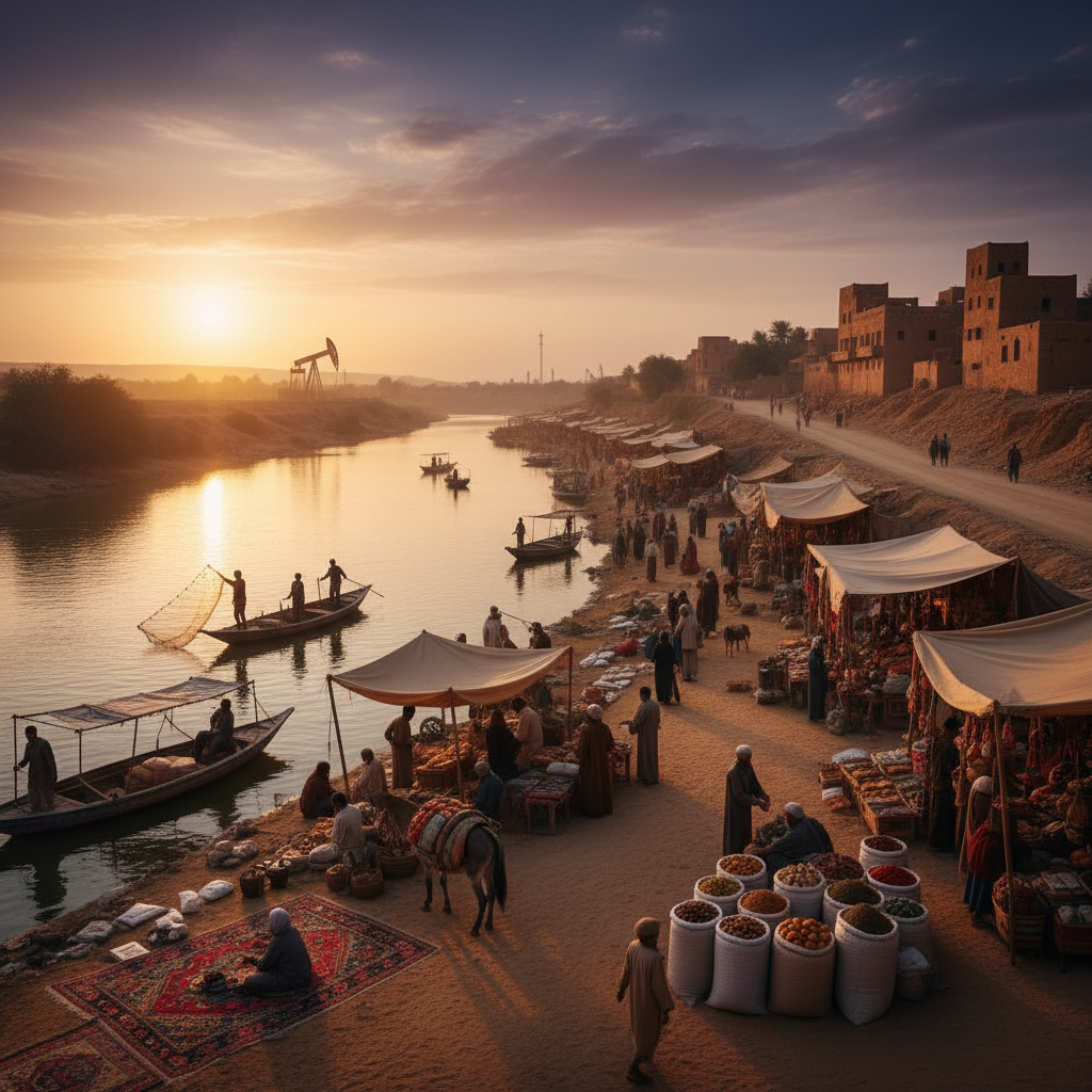 earning money Iraq horizontal