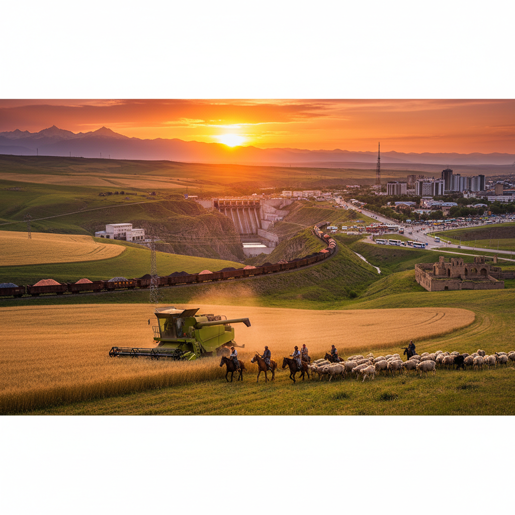 Kyrgyzstan economy horizontal