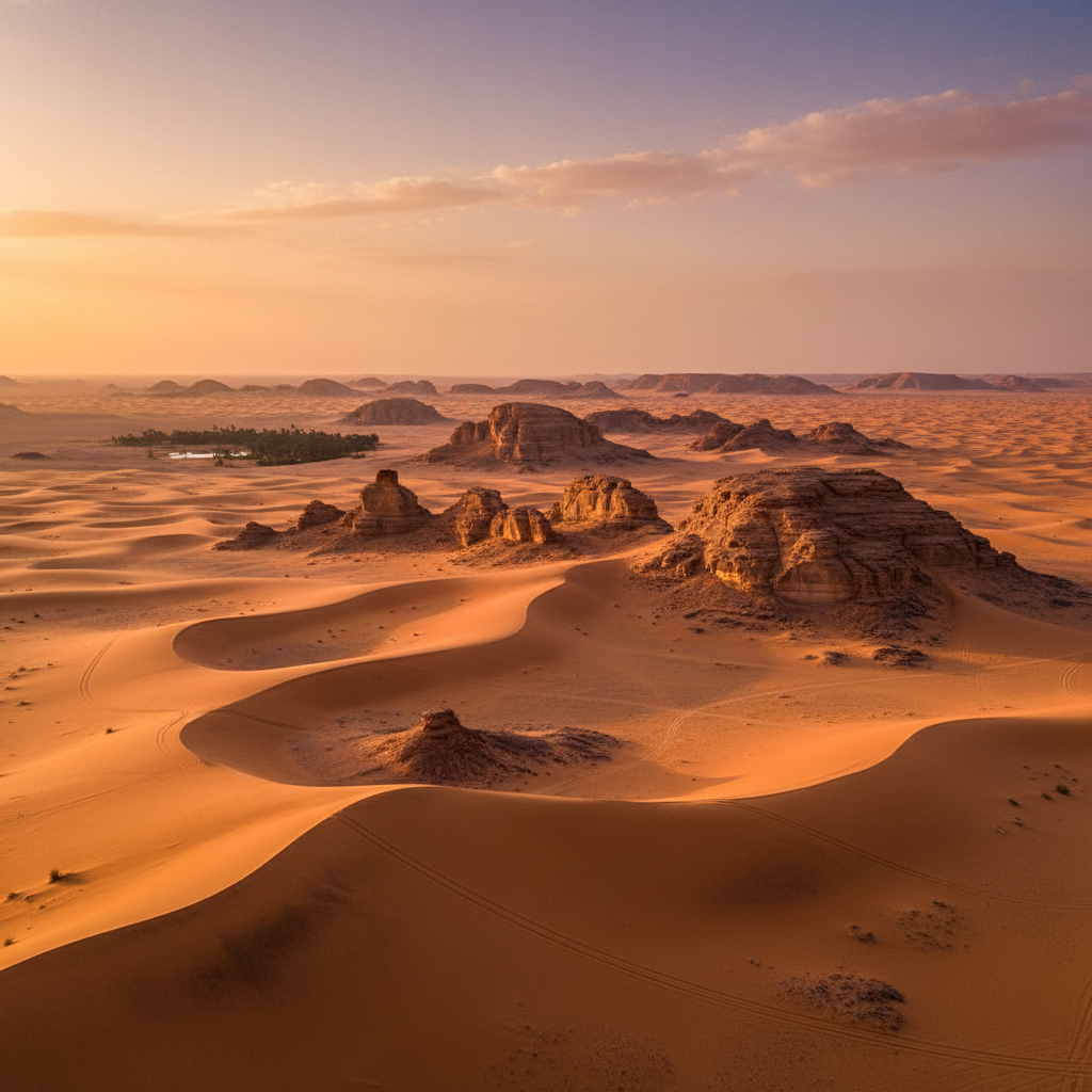 Libya landscape overview horizontal