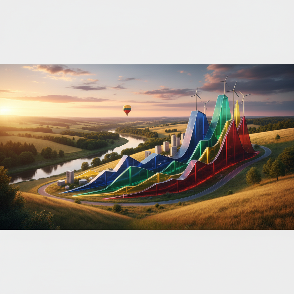 Modern Lithuanian economy chart horizontal