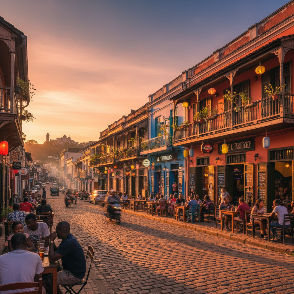 Antananarivo Isoraka nightlife bar restaurant lounge