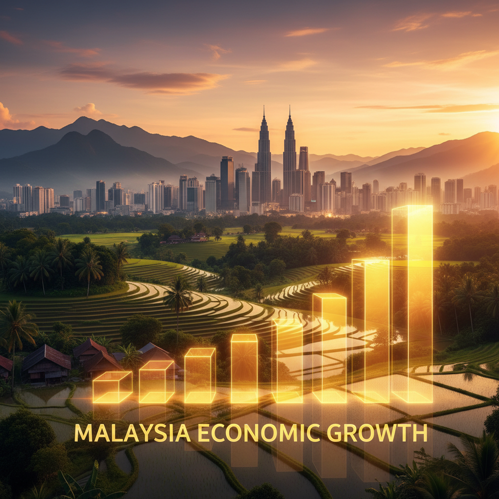 Malaysia economic growth chart horizontal