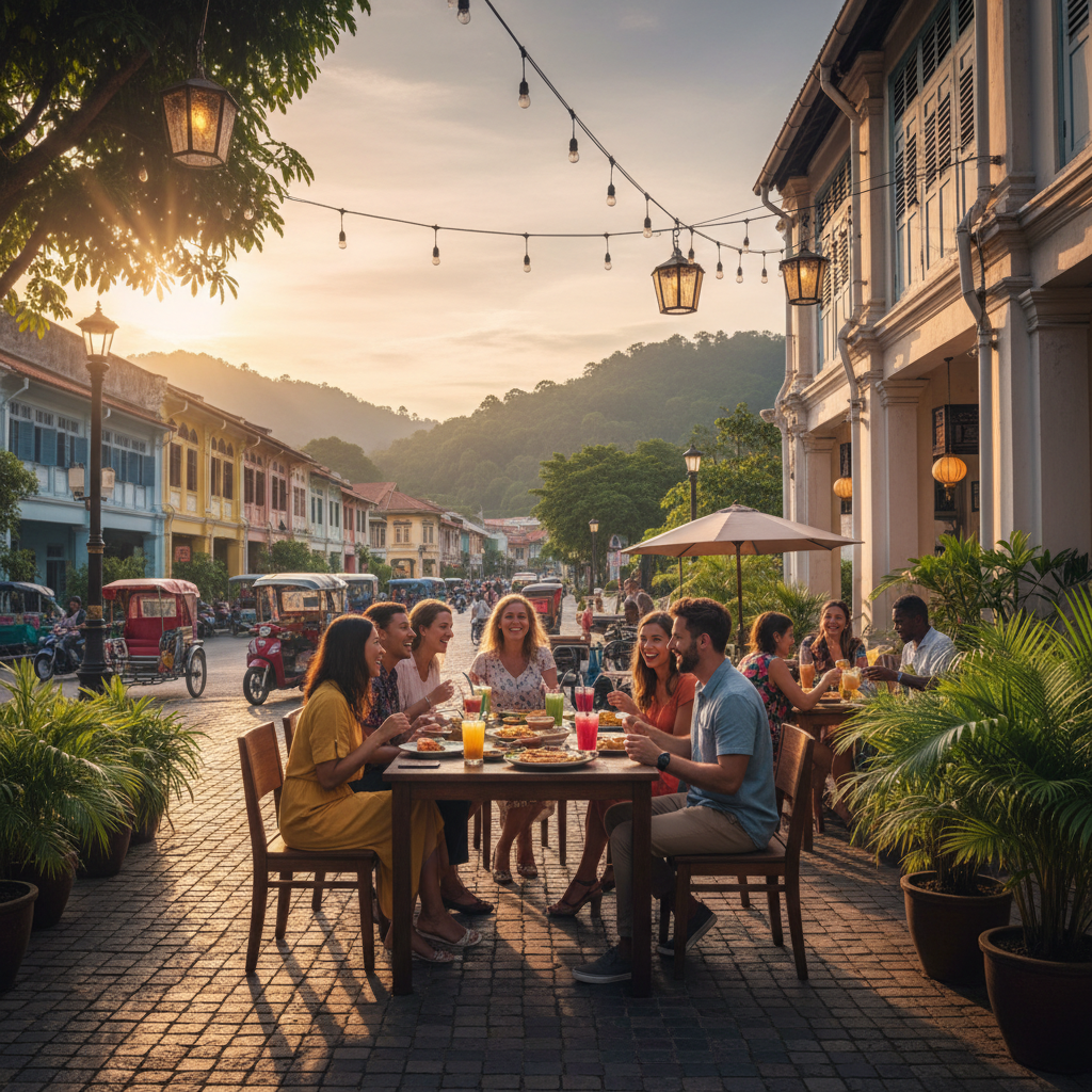 Cafe meetup in Malaysia horizontal