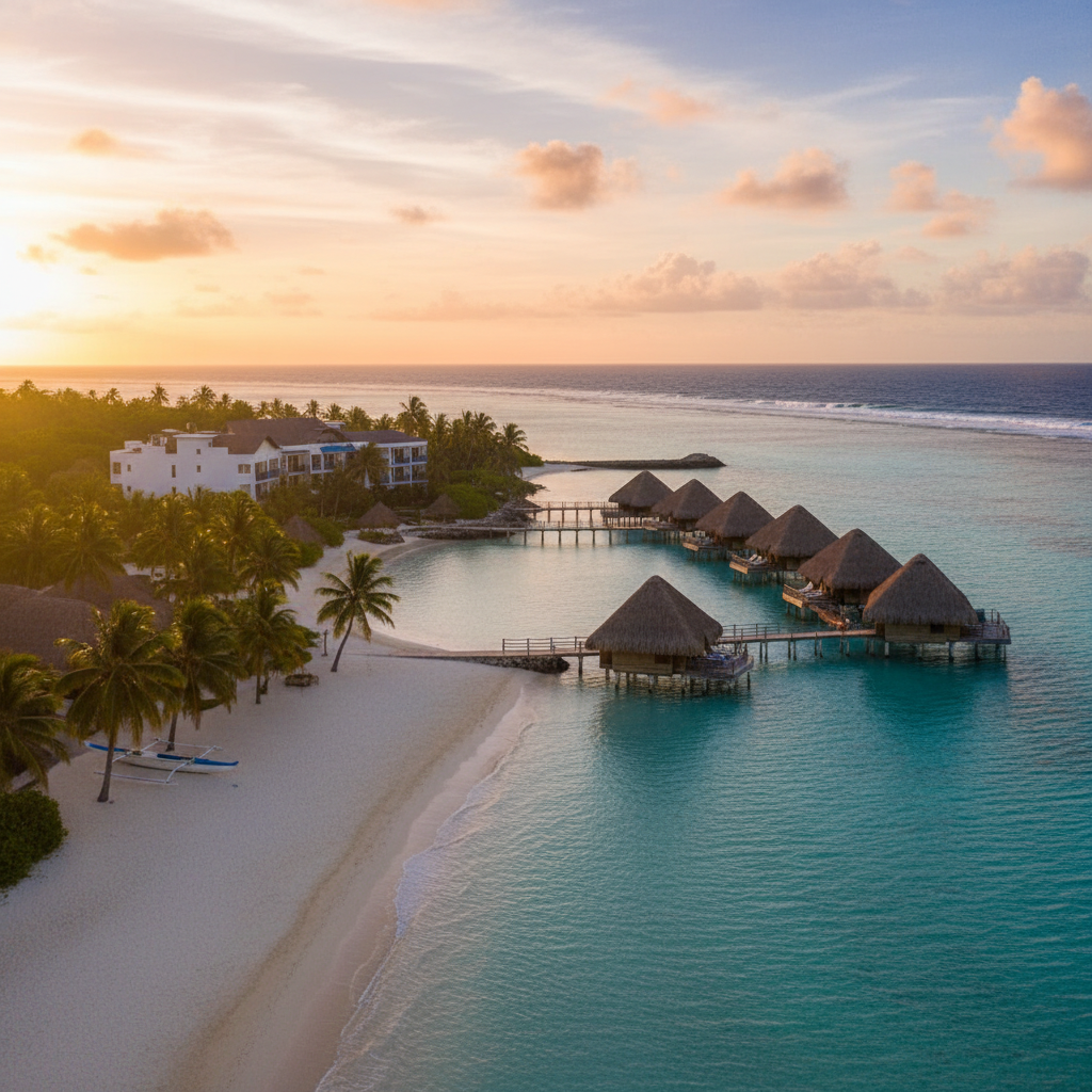 Marshall Islands resort hotel beachfront