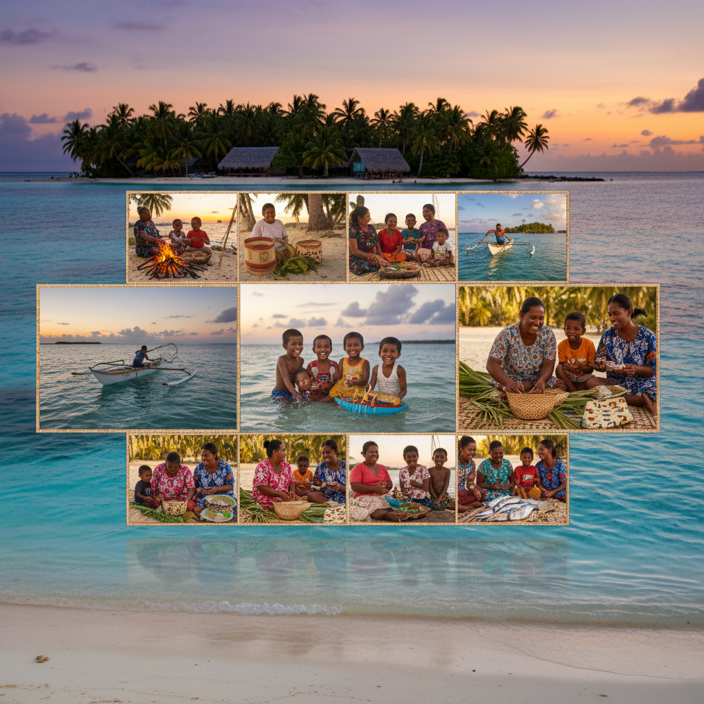 Marshall Islands people sharing daily life photos