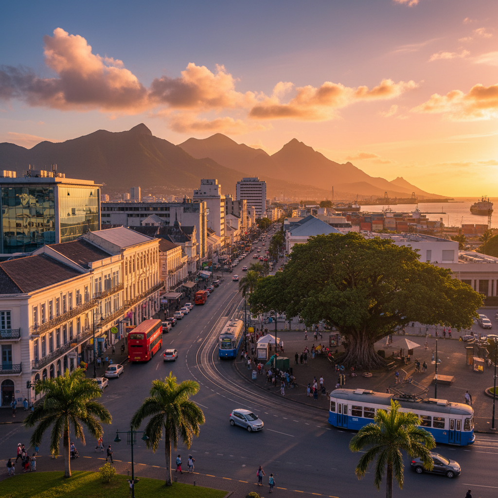 Mauritius Grand Baie Flic en Flac Curepipe travel collage