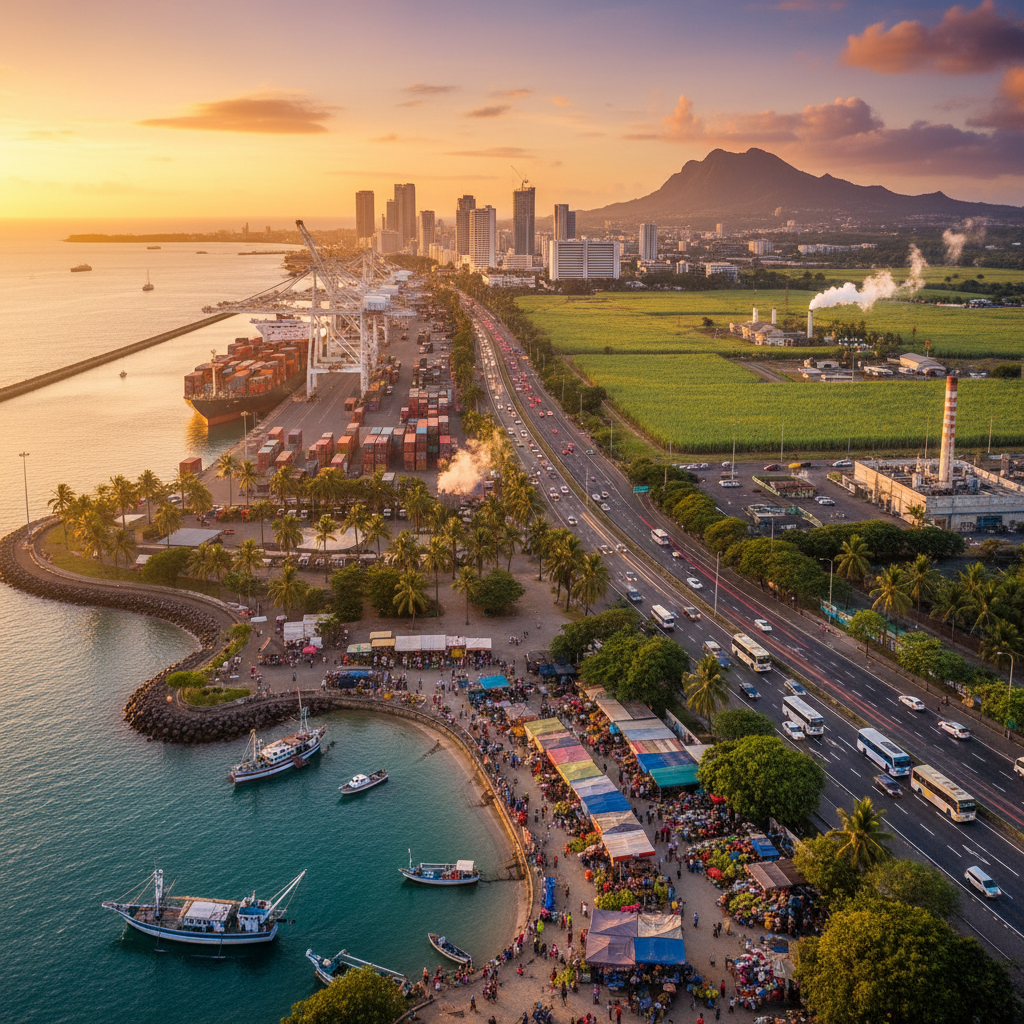 Mauritius young people smartphone cafe social media beach