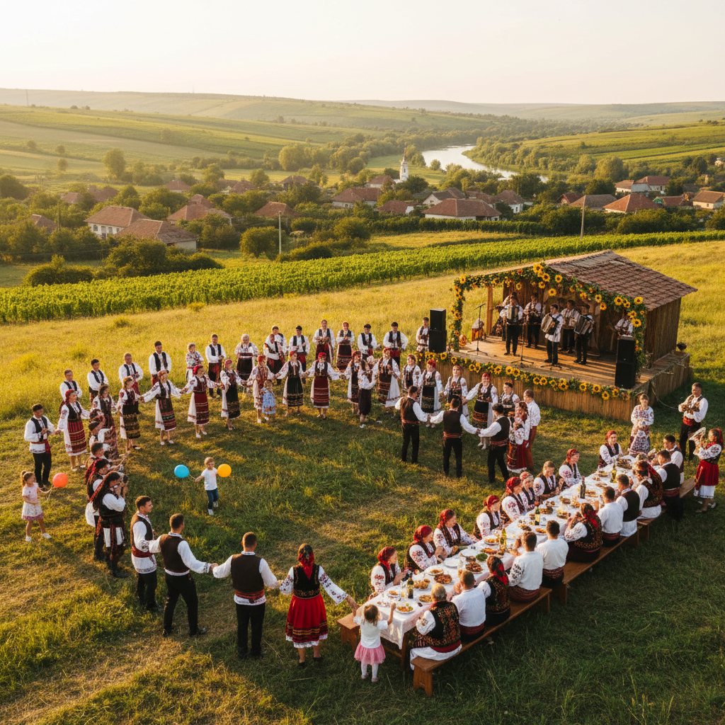 Moldova community gathering horizontal