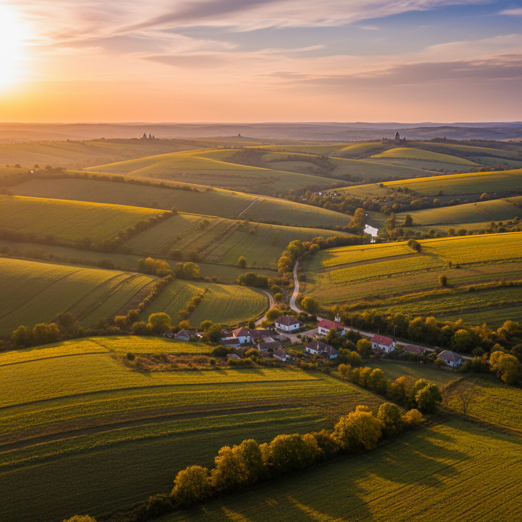 Moldova landscape overview horizontal