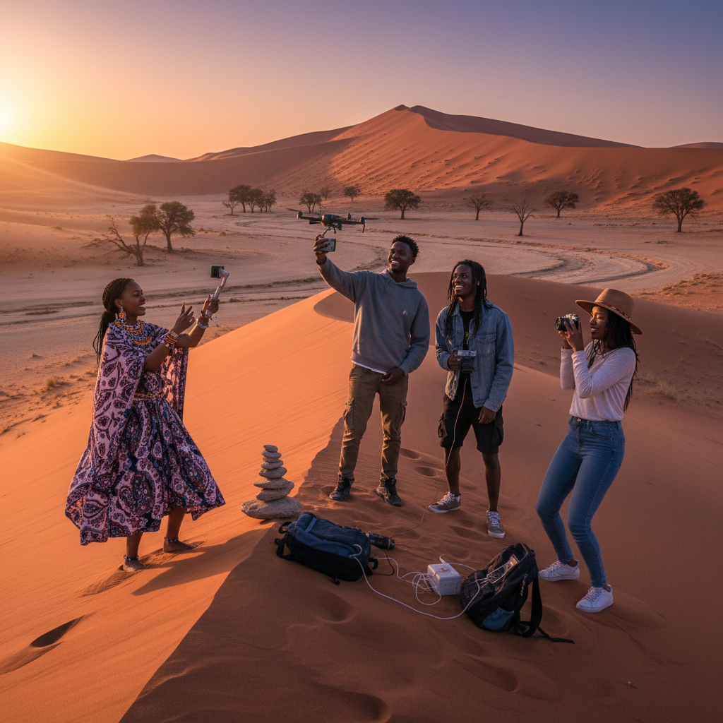 Namibian youth social media trends