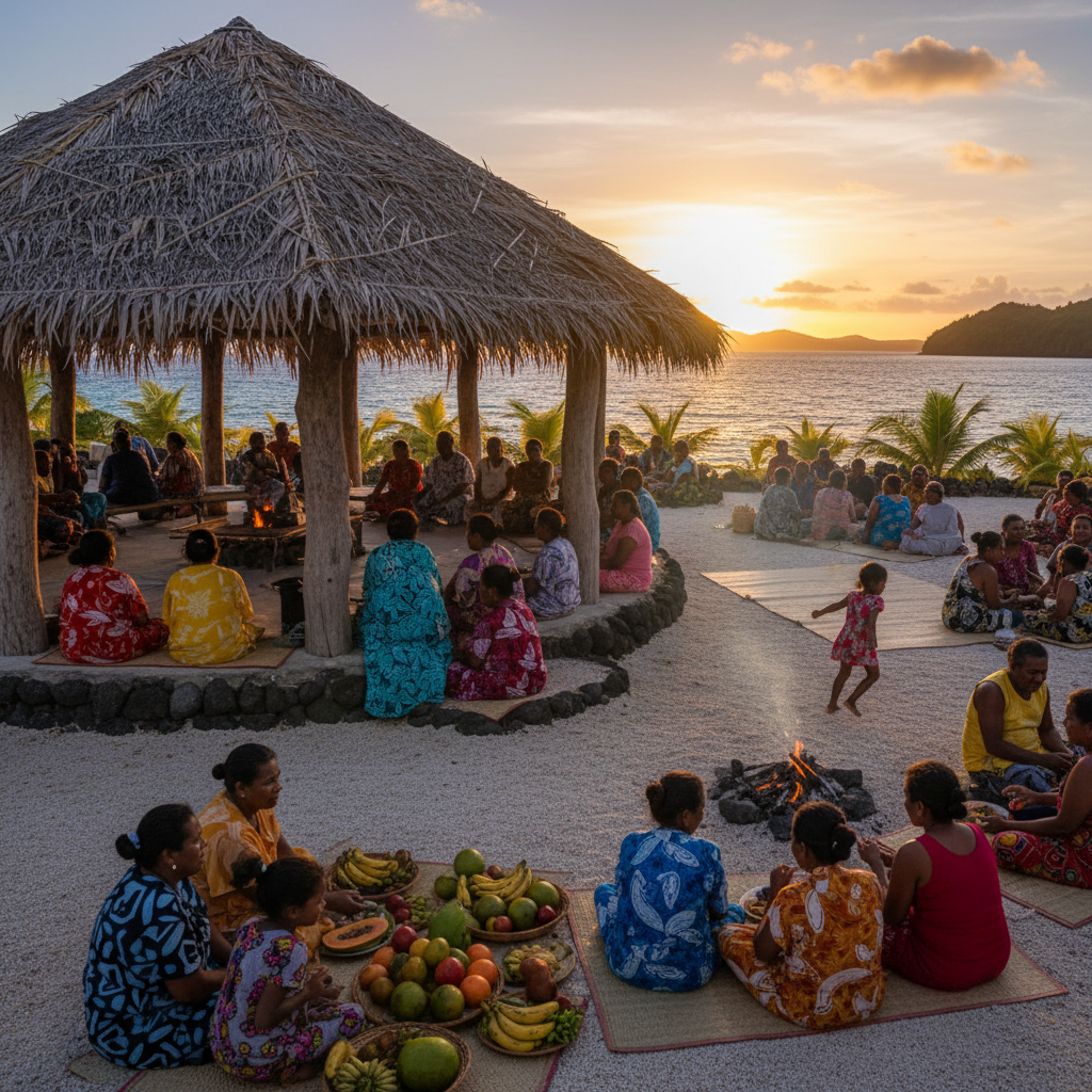 Nauru community gathering space