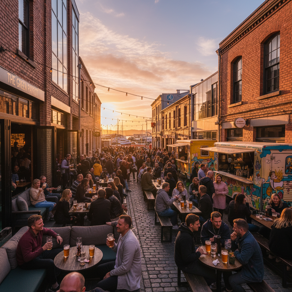 popular bar scene in Wellington