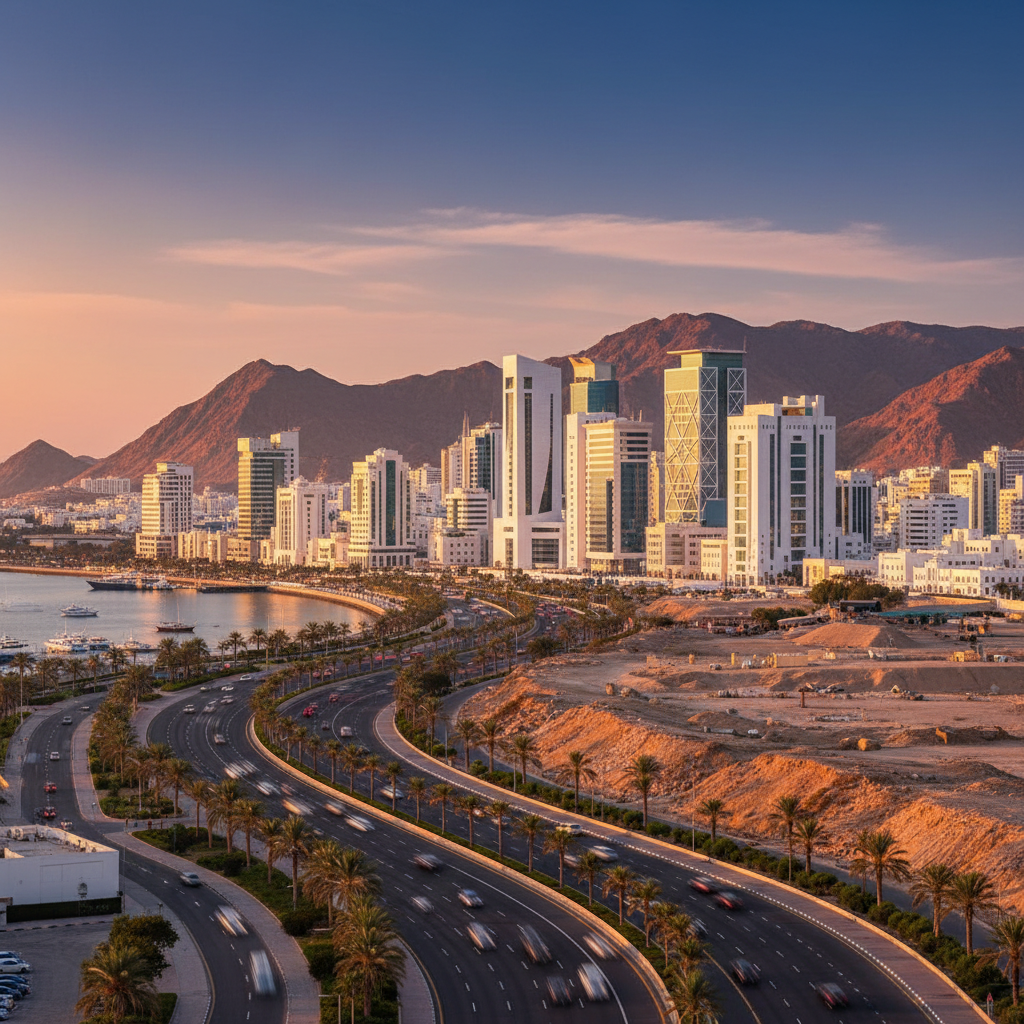 Muscat street life vibrant