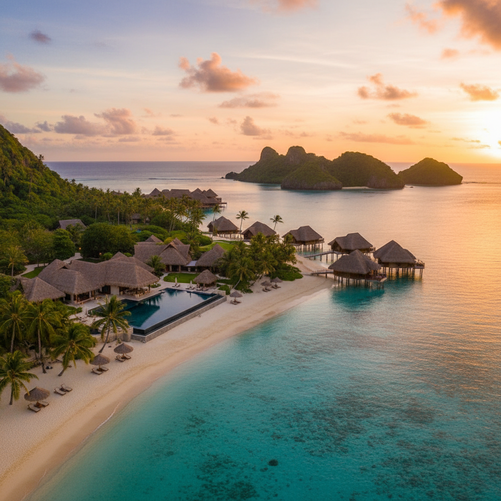 Palau beachfront resort