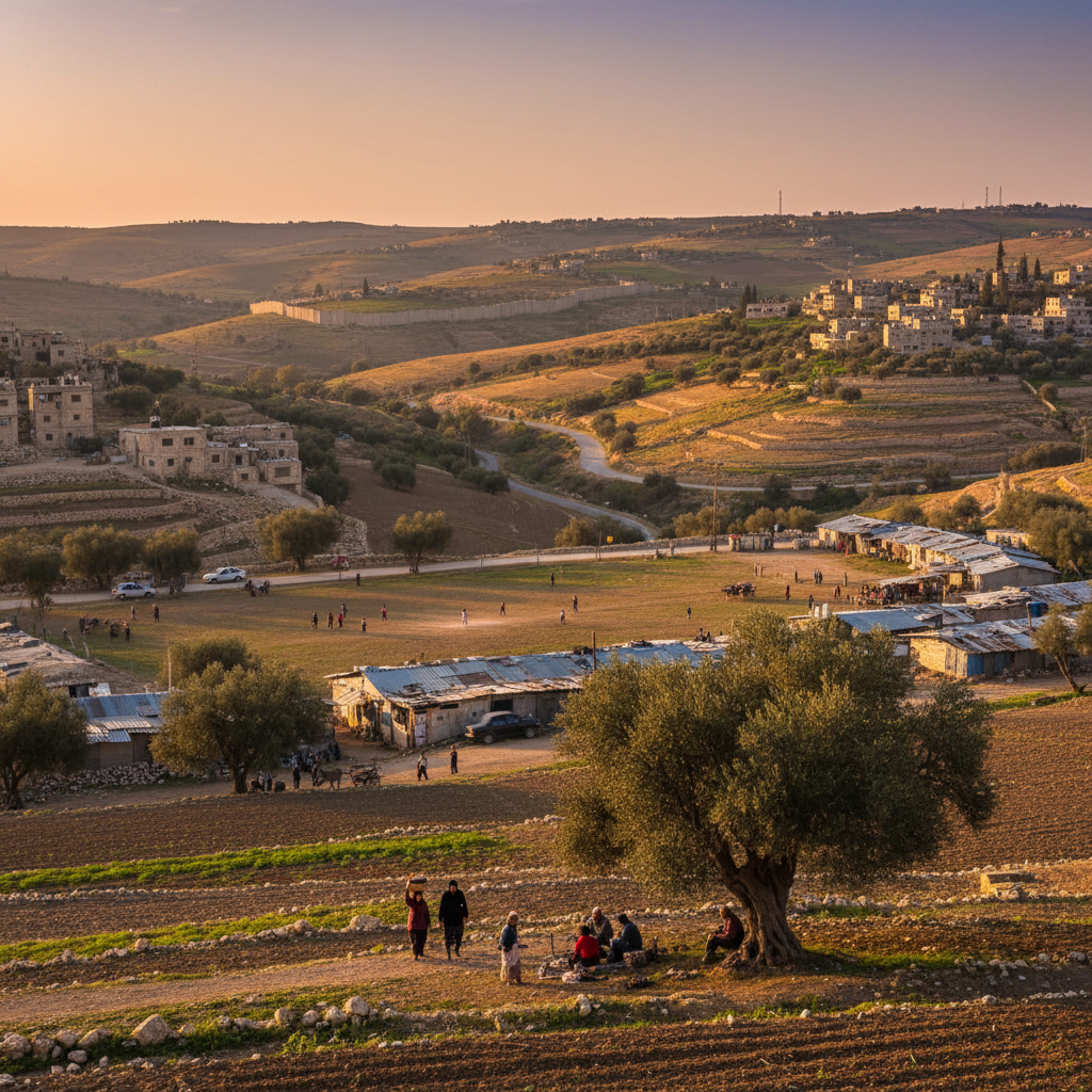overview of Palestinian Territory life