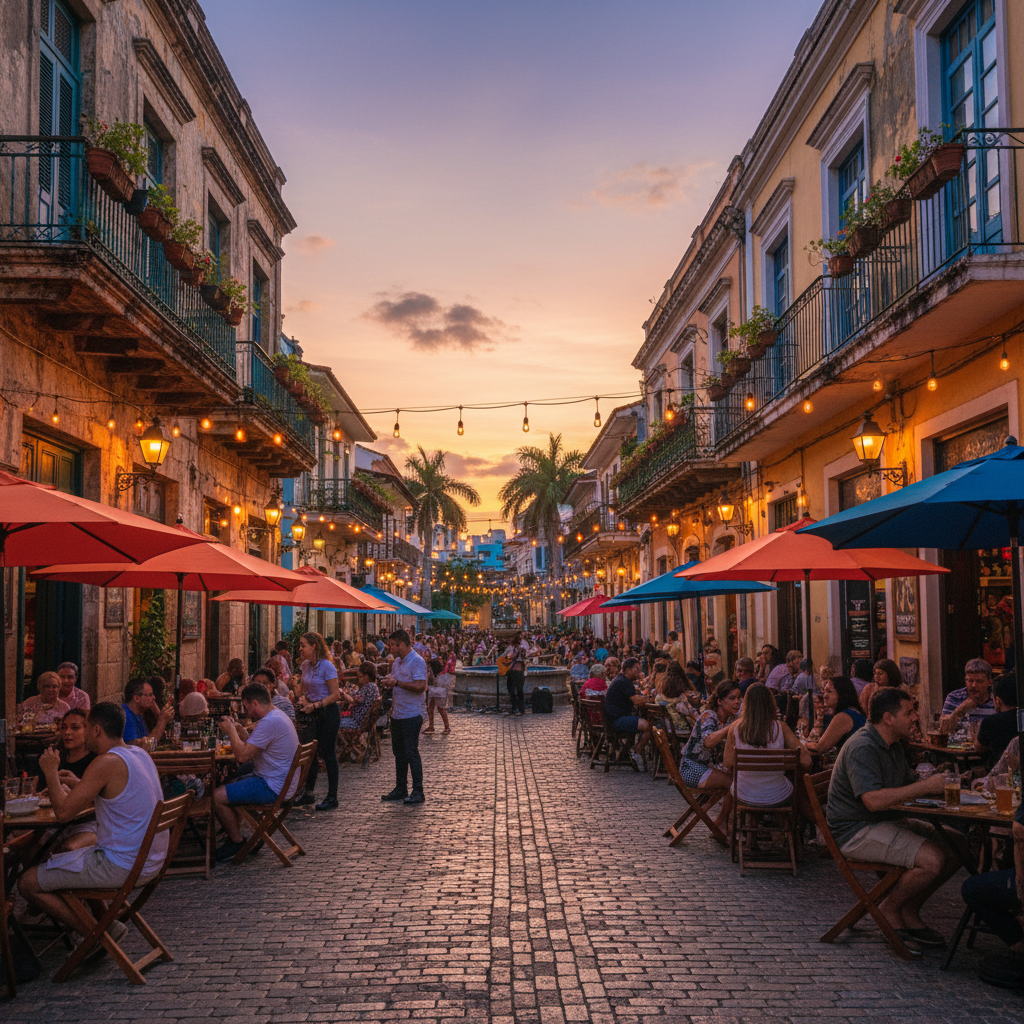 Casco Viejo restaurant nightlife, horizontal