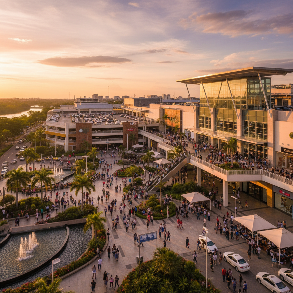 Mercado 4 Asuncion colorful market nanduti lace crafts