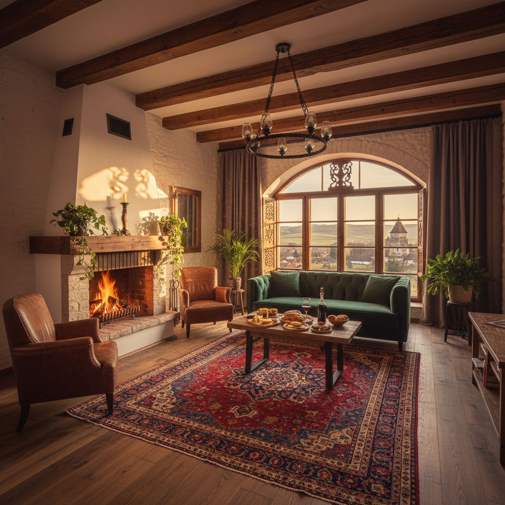 Romania modern hotel lobby horizontal