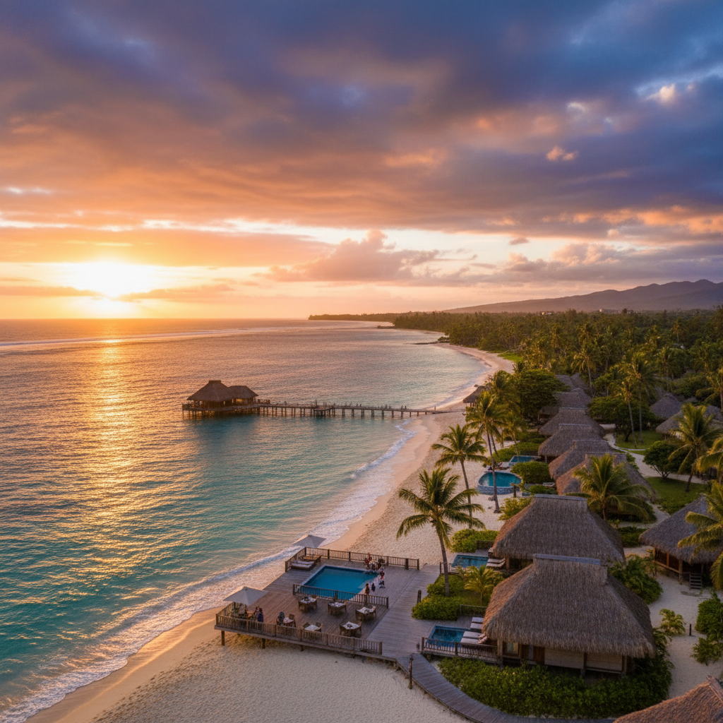 Samoa beachfront resort