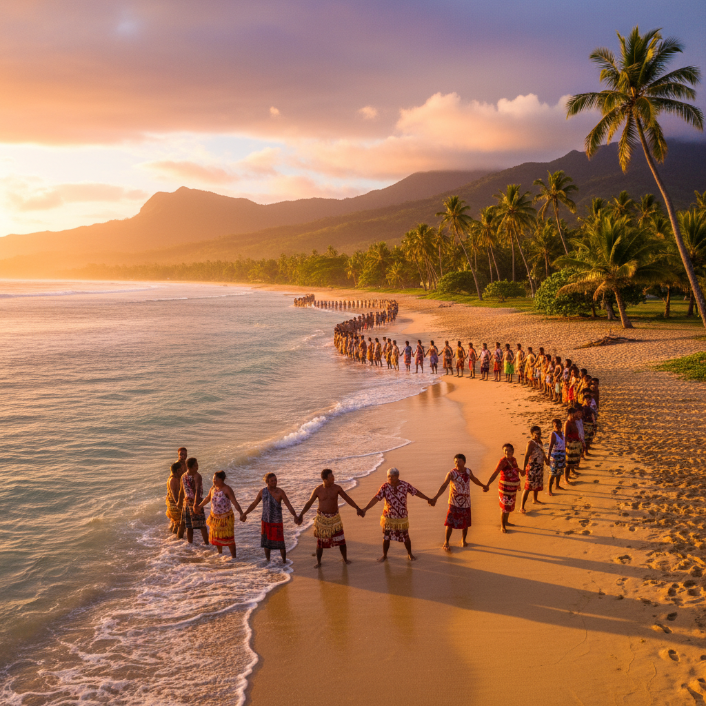 Samoa community joining hands